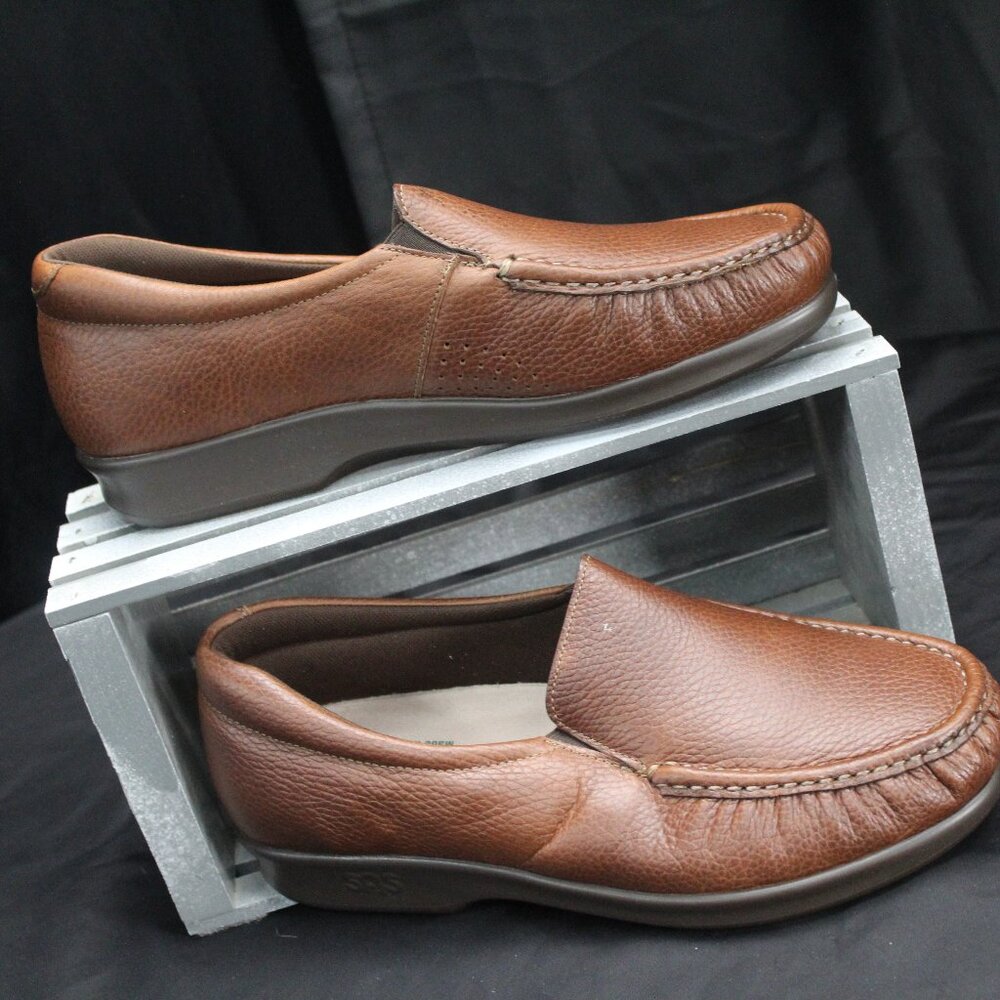 SAS Women's Tan Leather Loafers